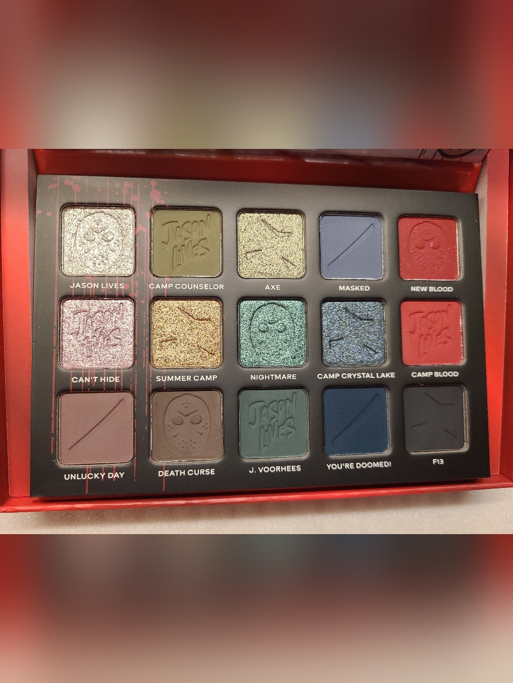 Glamlite FRIDAY THE 13TH Eyeshadow Palette